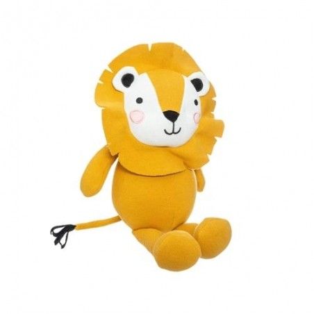 Peluche Enfant Lion Jaune Atmosphera