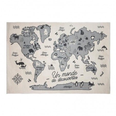 Tapis Carte Du Monde Atmosphera For Kids