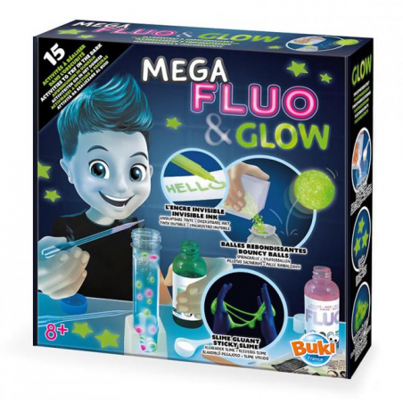 Mega Fluo & Glow 15 activités Buki