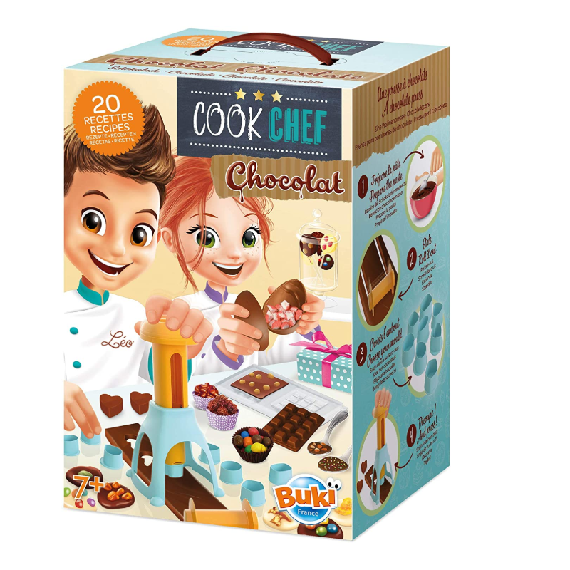 Chef cuisinier Chocolat 20 recettes Buki