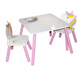 Ensemble table + chaise enfant Robin - Atmosphera, créateur d