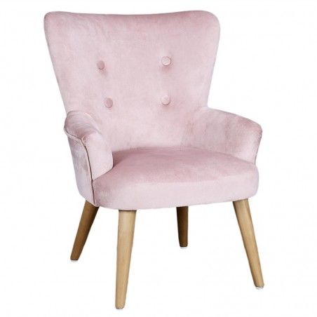 Fauteuil Helsinki enfant Rose Home Deco Factory