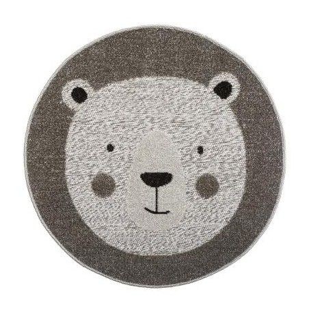 Tapis enfant animal Gris Atmosphera