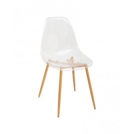 Chaise En Polycarbonate Taho Transparent Atmosphera