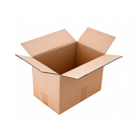 Carton Double Cannelure CAISSE AMERICAINE 20x14x14 Cm Lot De 40