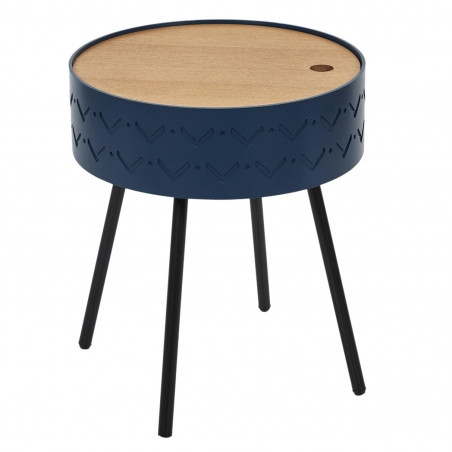 Table Coffre Eugenie Bleue Home Deco Factory