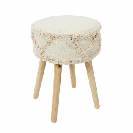 Tabouret Mirage Beige Home Deco Factory