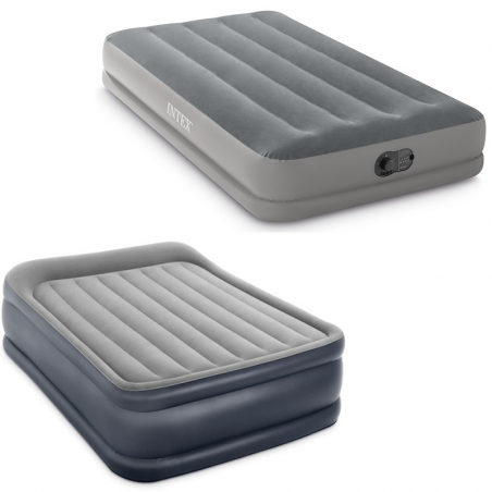 Matelas électrique Luxe 2 pl avec Matelas électrique Gonflable 1 Pl