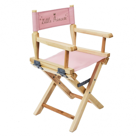 Chaise Directeur Enfant Rose Home Deco Kids