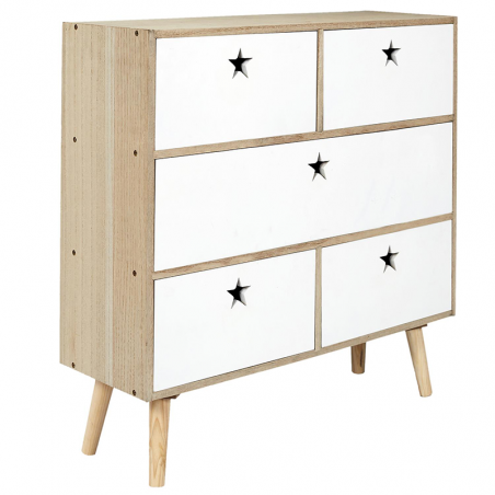 Commode Like A Star Blanc Home Deco Kids