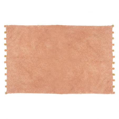 Tapis Enfant Coton Rose Atmosphera