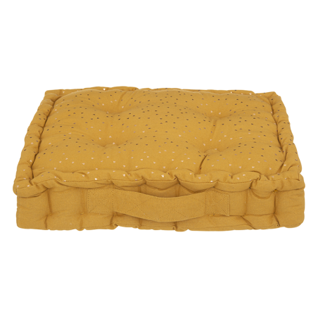 Coussin de sol Berlingot Ocre Atmosphera