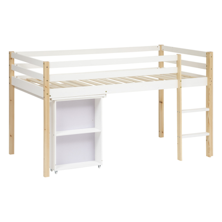 Lit bureau coulissant Blanc Atmosphera