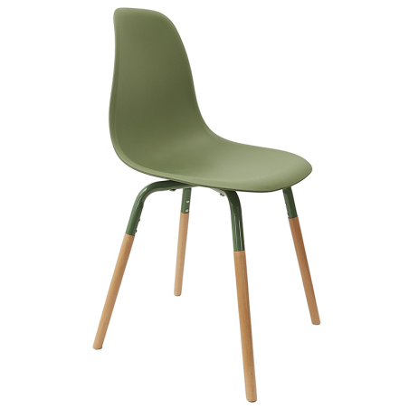 Chaise scandinave Phenix Vert Home Deco Factory