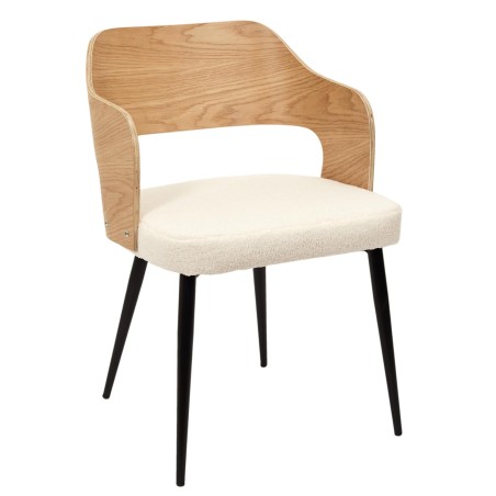 Fauteuil Bouclette Loki Home Deco Factory