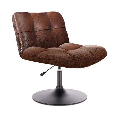 Fauteuil vintage Indus Marron Home Deco Factory