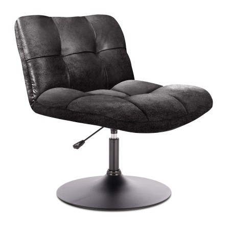 Fauteuil vintage Indus Noir Home Deco Factory