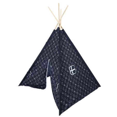 Tipi Enfant Monsieur Heureux Bleu