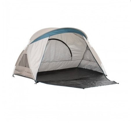 Abri De Plage Pliable Pop Up Gris Intex