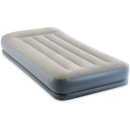 Matelas Gonflable Mid Rise 1 Place Eléctrique Fiber Tech Intex