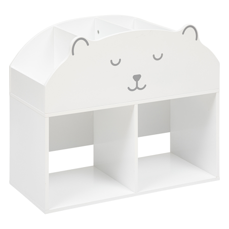 Meuble De Rangement Ourson Blanc Atmosphera For Kids