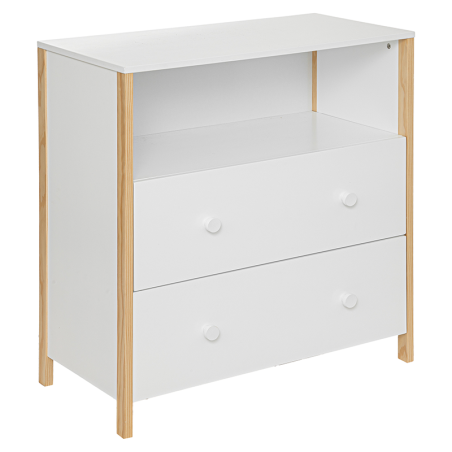 Commode en bois Kima Blanc Atmosphera For Kids