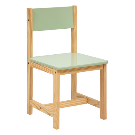 Chaise Pour Enfant Classic Verte Atmosphera For Kids