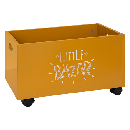 Coffre Roulettes Bazar Ocre Atmosphera For Kids