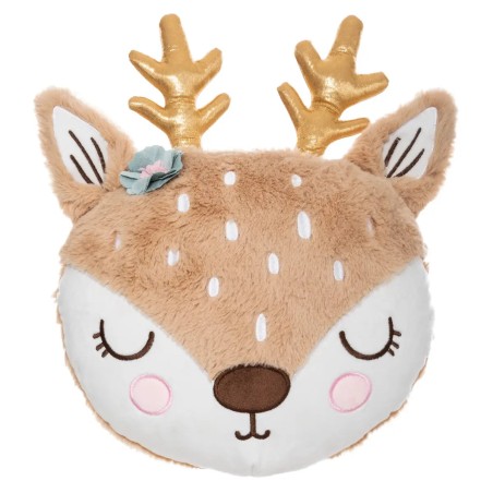 Coussin Forme Forêt Biche Atmosphera For Kids