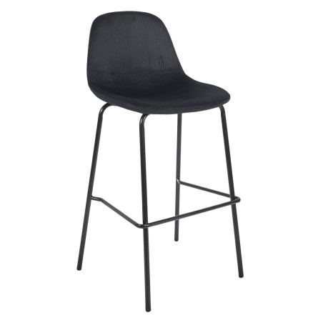 Chaise De Bar Giulia Noir Home Deco Factory