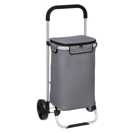 Chariot De Marché Isotherme 2 Roues 40 L Gris Five