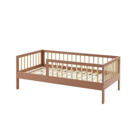 Lit Enfant Luna 70x140 Sommier Inclus Terracotta - Laïba Kids