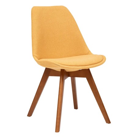 Chaise En Hêtre Baya Ocre Atmosphera