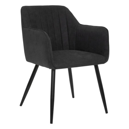 Fauteuil De Diner Visoca Noir Atmosphera