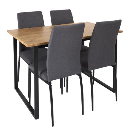 Table avec 4 chaises Abbott - Home Deco Factory