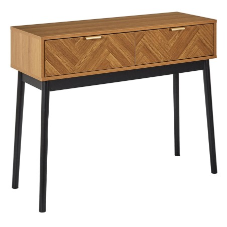 Console En Bois Felix Marron - Home Deco Factory