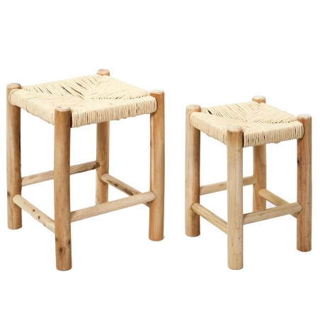 Lot De 2 Tabourets Gigognes Hamram - Home Deco Factory