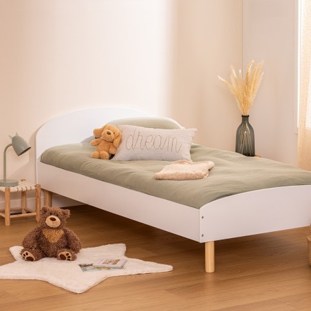 Ensemble Lit simple Cocoon Magique 90x190 + Matelas Enfant 190x90 - Laïba Kids