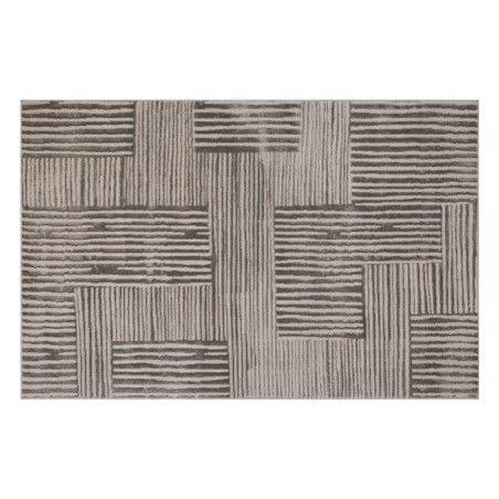 Tapis De Salon Relief Jana 160x235 Gris - Atmosphera