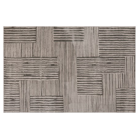 Tapis De Salon Relief Jana 120x170 Gris - Atmosphera