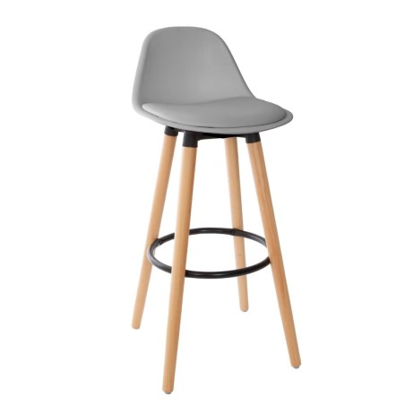 Tabouret De Bar Maxon Gris - Atmosphera