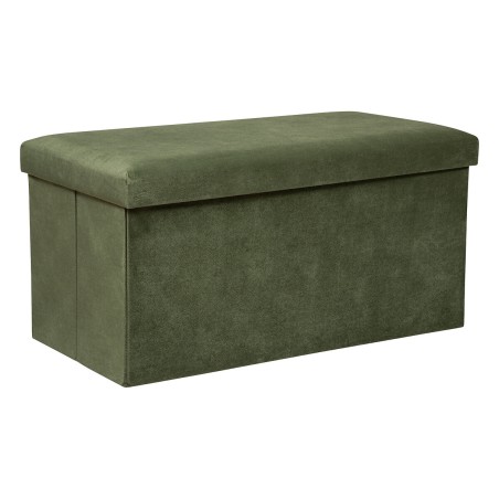 Pouf pliable double Lilou Vert Kaki - Atmosphera