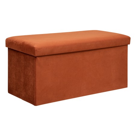 Pouf pliable double Lilou Ambre - Atmosphera