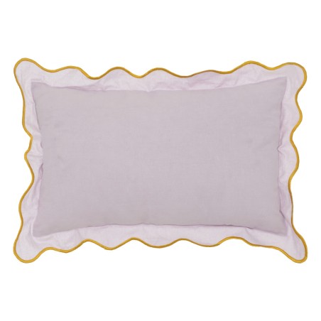 Coussin enfant feston Lilas 35x55 - Atmosphera