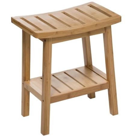 Tabouret rangement bambou Naturel Five