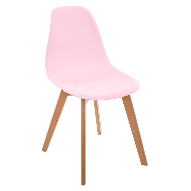 Chaise Pour Enfant Simple Rose - Atmosphera For Kids