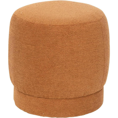 Pouf Amea Bouclette Rusty Ambre Atmosphera