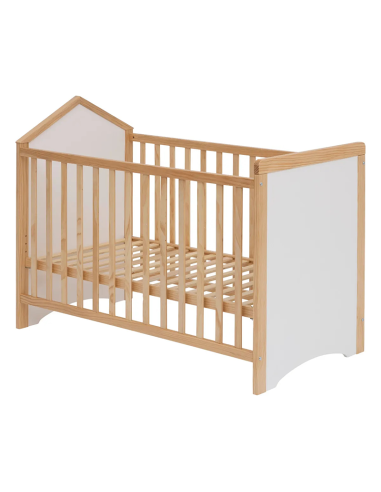 Lit bébé Dodo Nuage 60x120 Beige Laïba Kids