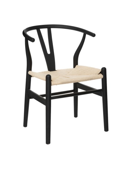 Fauteuil de dîner Priam Noir Atmosphera