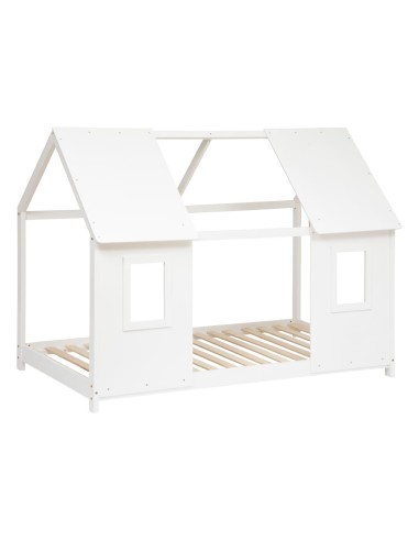 Lit Cabane Fenêtre Maison Du Bonheur 90x190 cm Laïba Kids